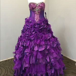 Disney Royal Ball Quinceañera Dress Rapunzel